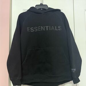 Fear of God Essentials Black Hoodie